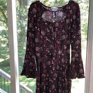 American Eagle boho mini dress